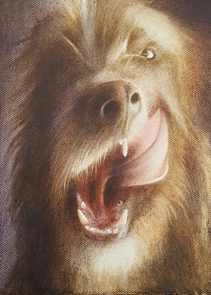 Photo grand format du tableau 'Le Chien'