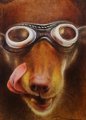 Photo grand format du tableau 'Le Pilote'