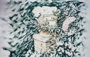 Photo grand format du tableau 'Pot de fleurs'