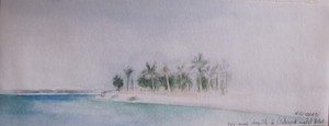 Photo grand format du tableau 'Île au large d'Abu Dhabi'