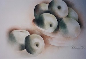 Photo grand format du tableau 'Pommes'