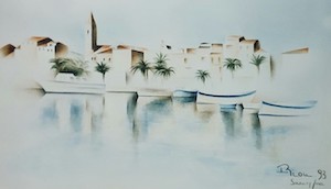 Photo grand format du tableau 'Sanary sur mer'