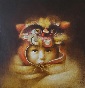 Photo grand format du tableau 'Enfant de Mongolie'