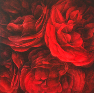 Photo grand format du tableau 'Roses rouges'